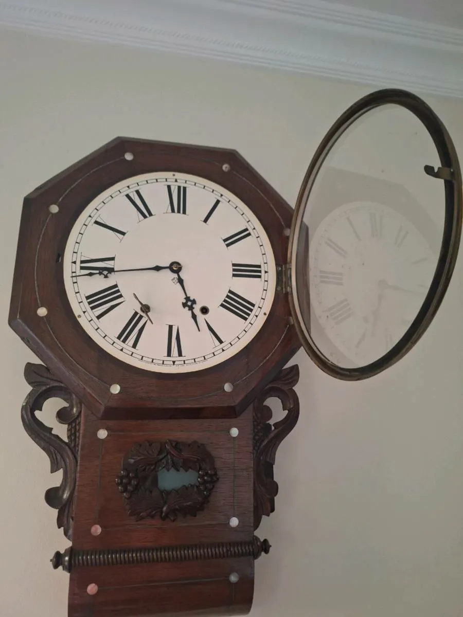 Ansonia Vintage Wall Clock - Image 4