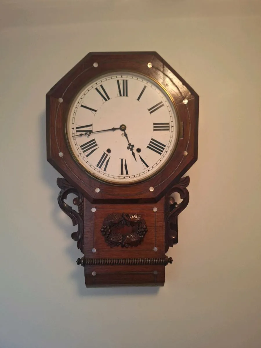 Ansonia Vintage Wall Clock - Image 1