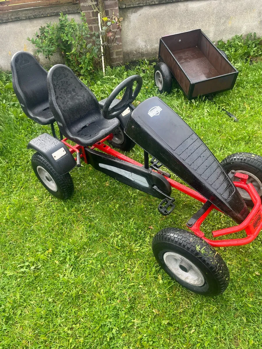Berg go kart an trailer - Image 1