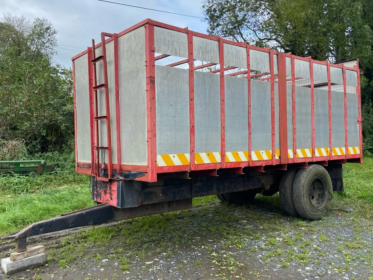 18ft Cattle trailer - Image 1
