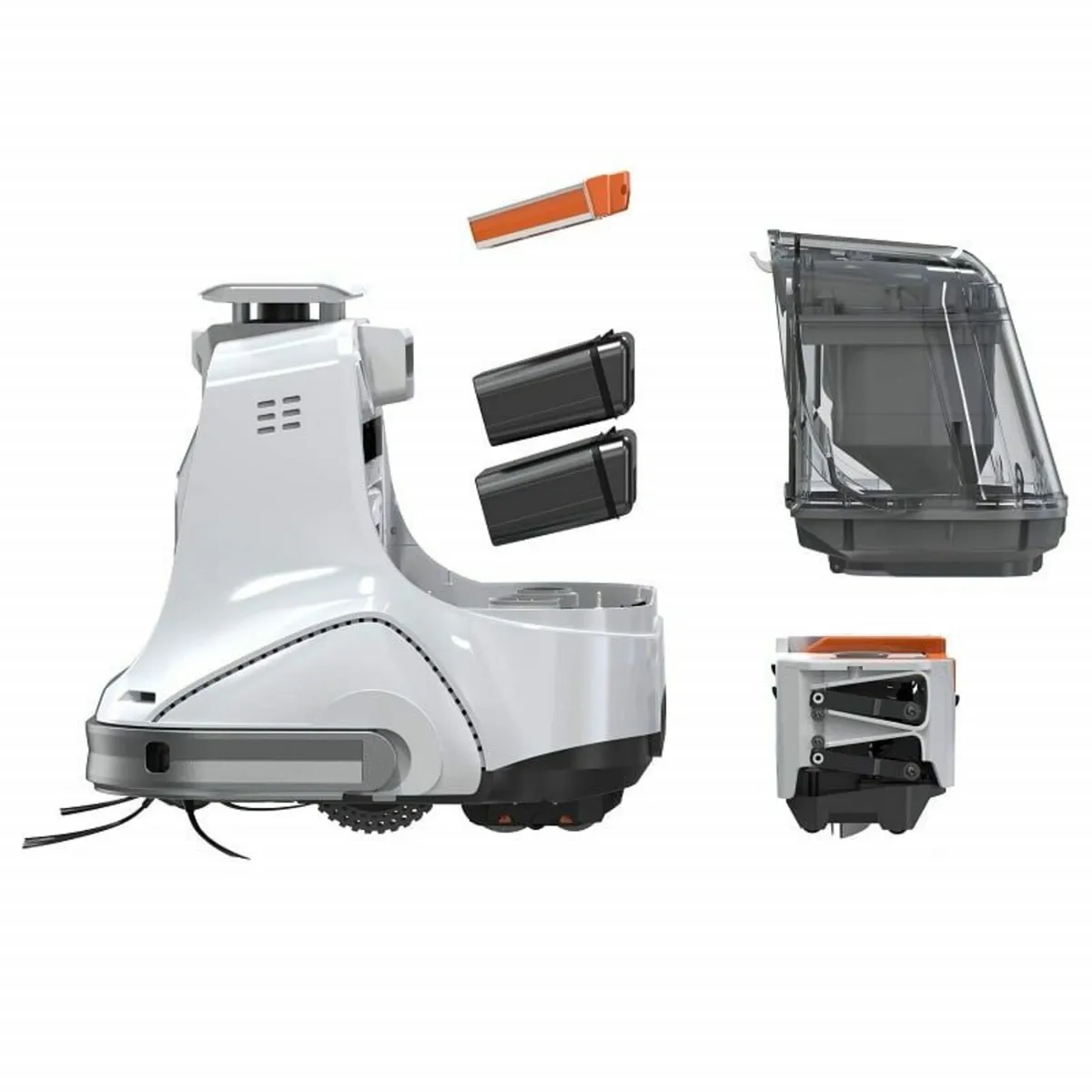 The ZACO X1000 AI-powered robotic vacuum cleaner - Image 3