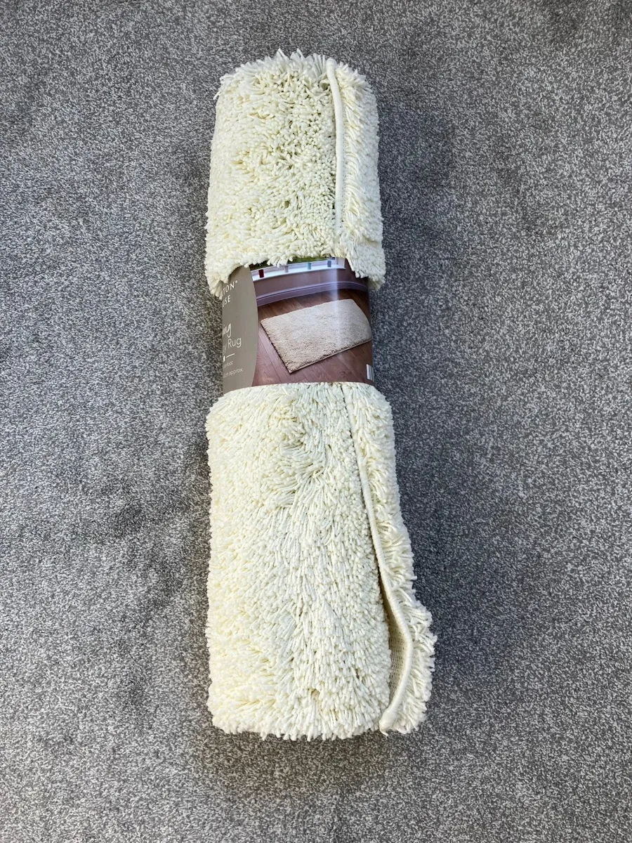 Cream Shaggy Rug - Brand New - €10 - Image 4