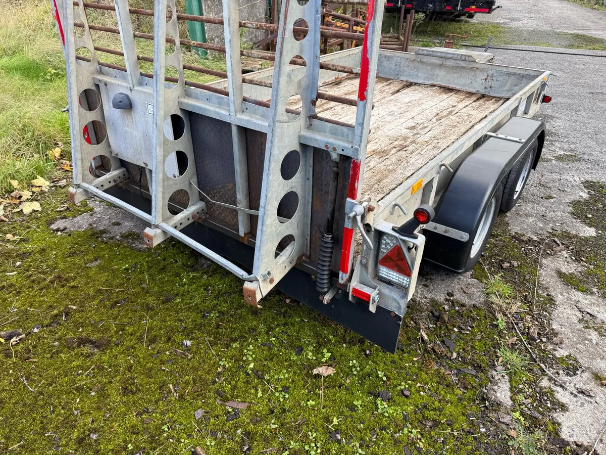 Ifor Williams 10ft 6 plant trailer - Image 3