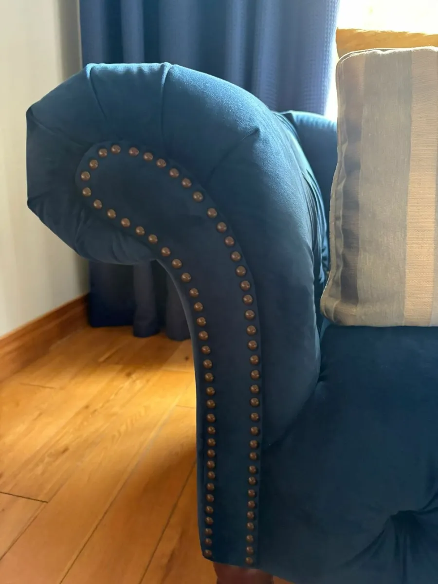 Navy Sofa for sale - Image 2