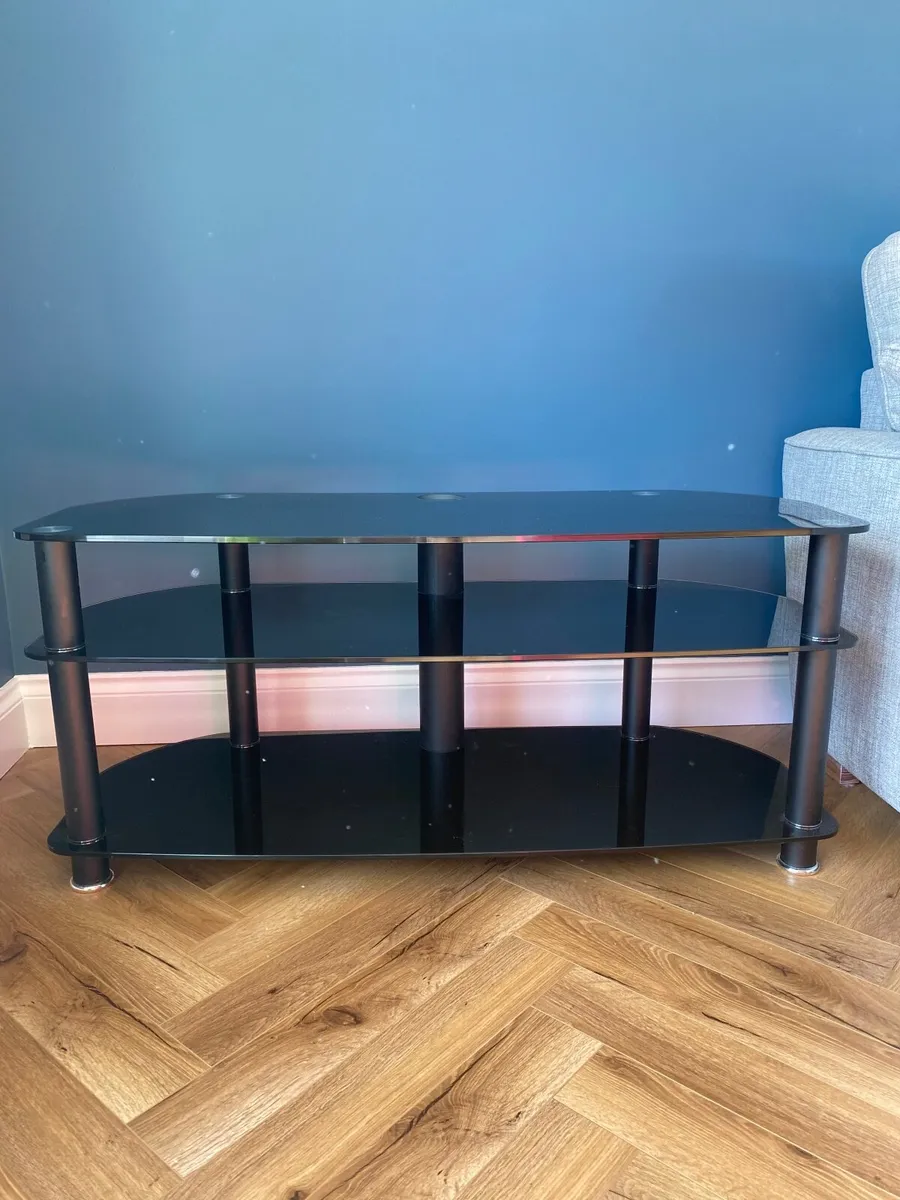 Glass TV Stand