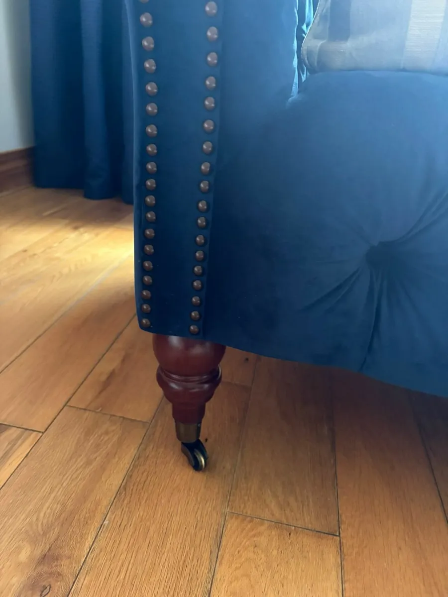 Navy Sofa for sale - Image 4