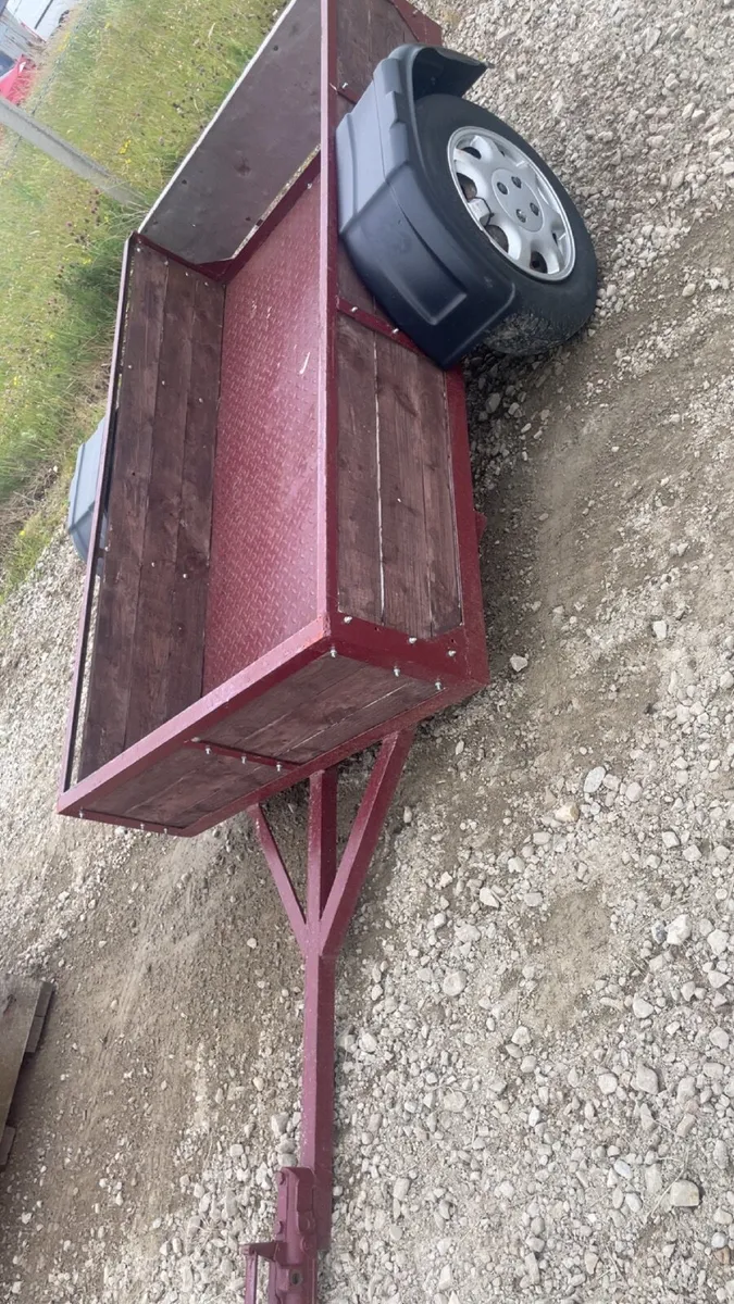 Honda 450foreman and trailer - Image 2