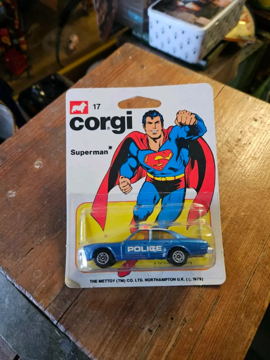 Corgi 1970's Superman Police Car - Image 1