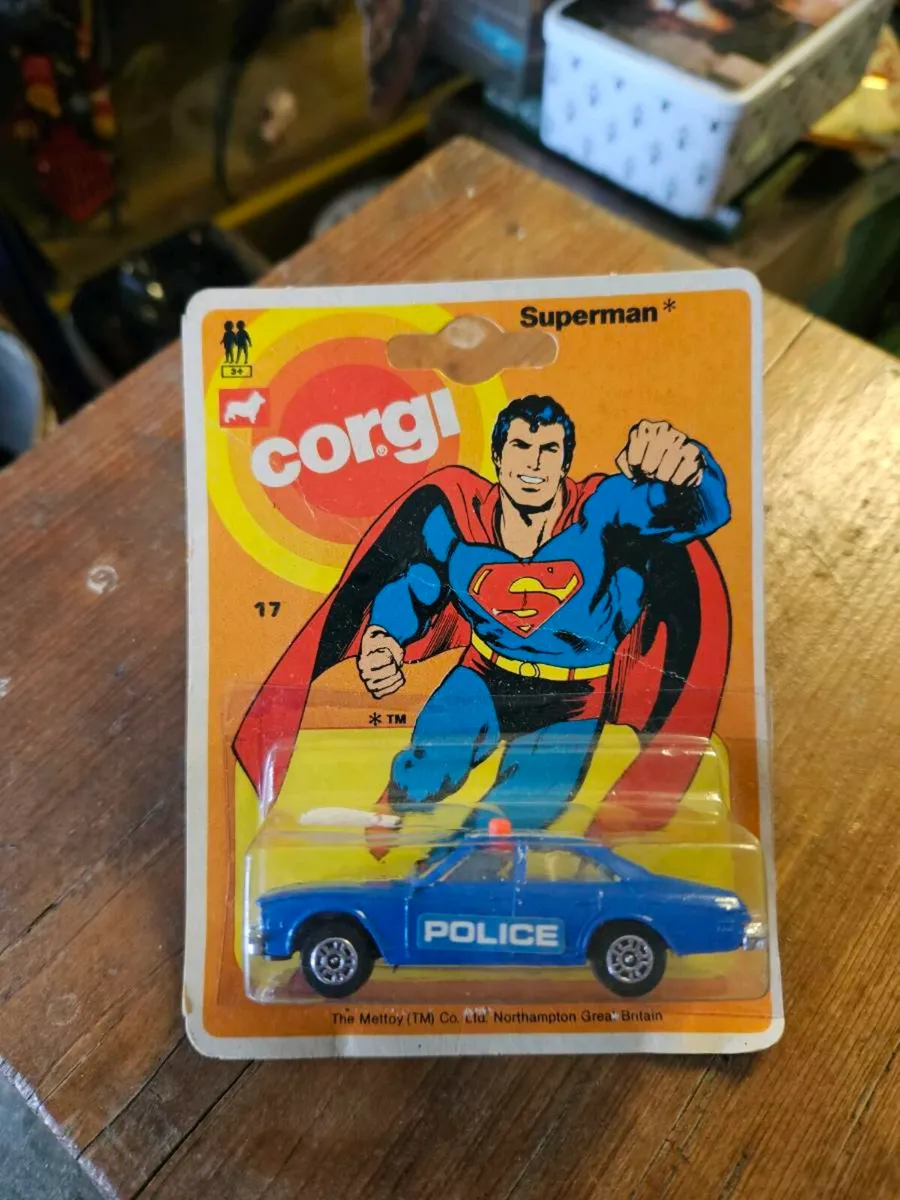 Corgi 1970's Superman Police Car - Image 1