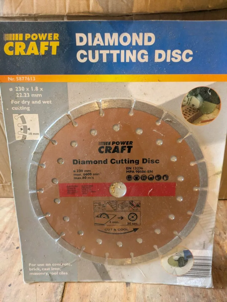 Diamond cutting disc - Image 1