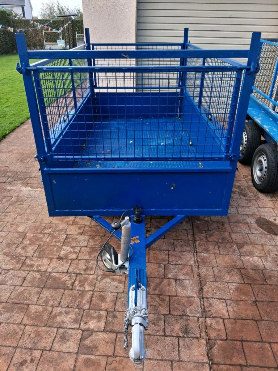 8ft x 4ft  steel trailers - Image 2