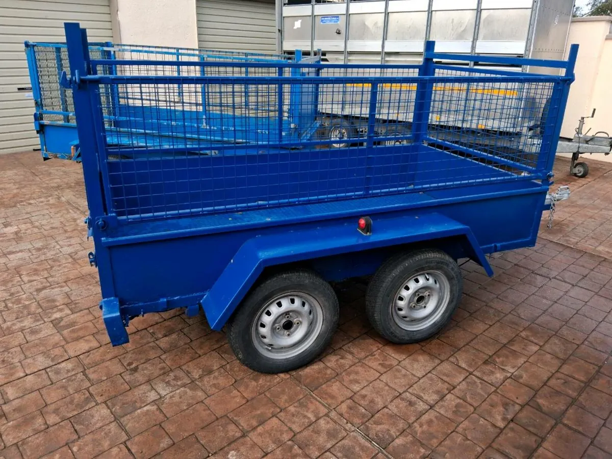 8ft x 4ft  steel trailers - Image 3
