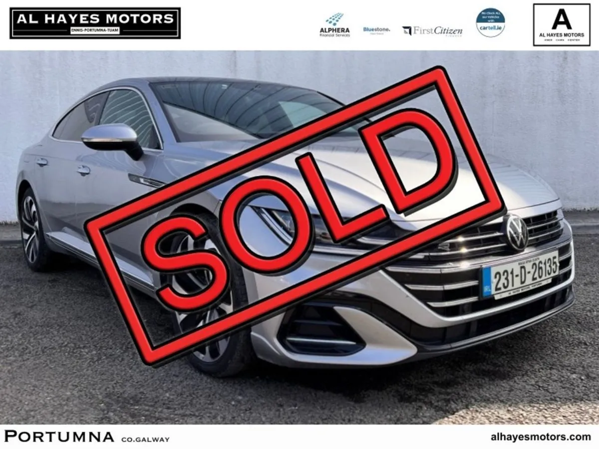 Volkswagen Arteon Sold Sold Sold - Image 1