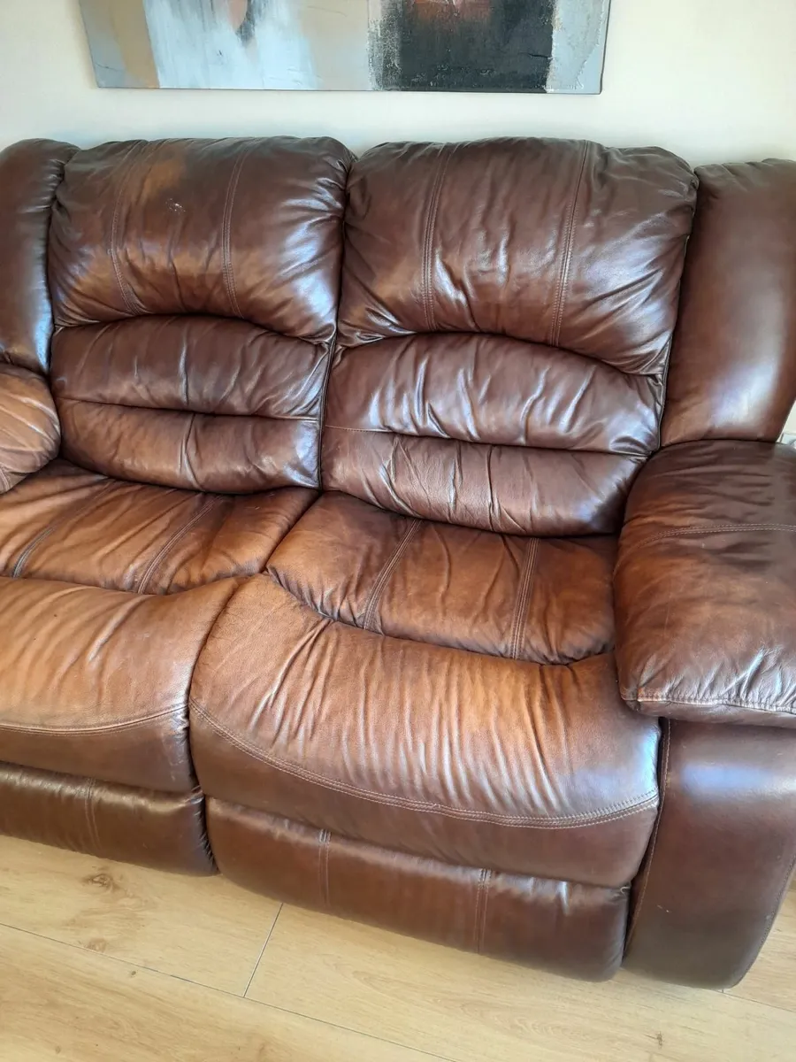 2 seater reclining sofa - Image 3