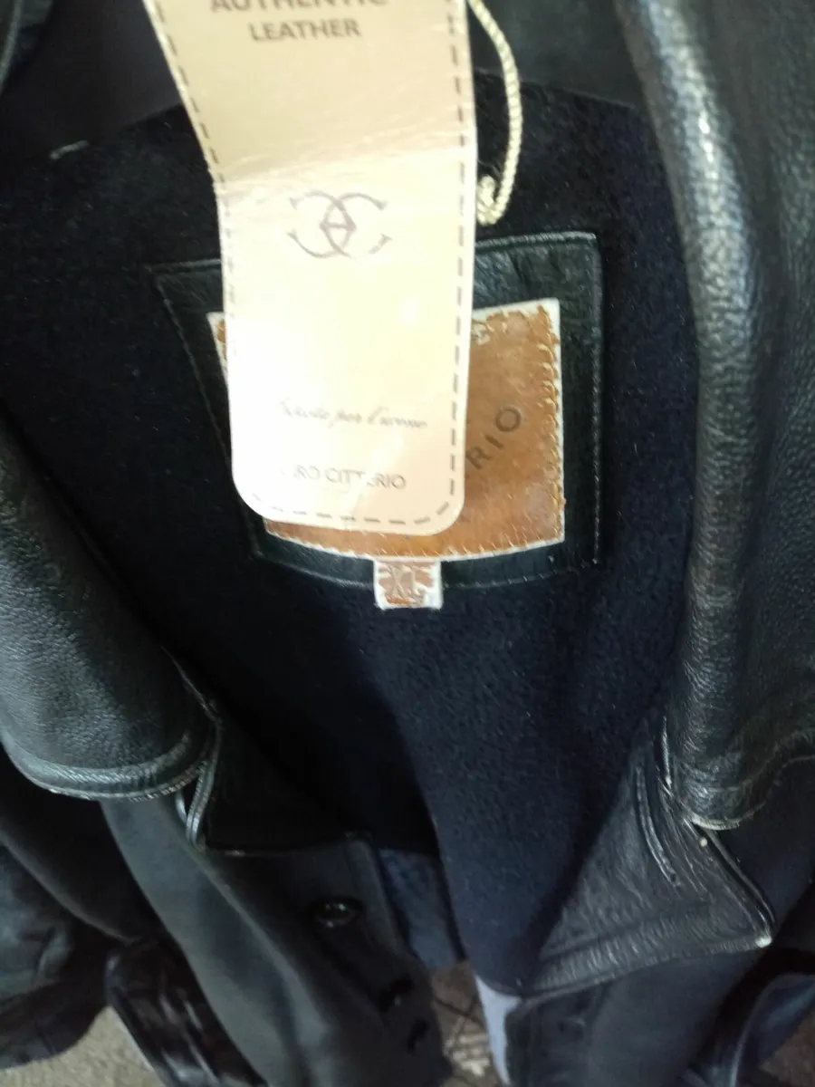 Real Leather 3/4 jacket - Image 1