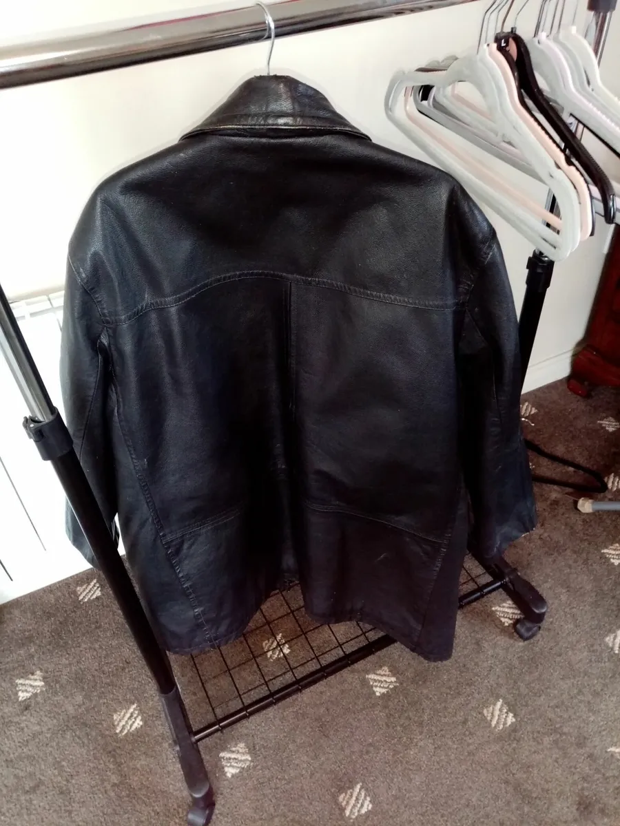 Real Leather 3/4 jacket - Image 4