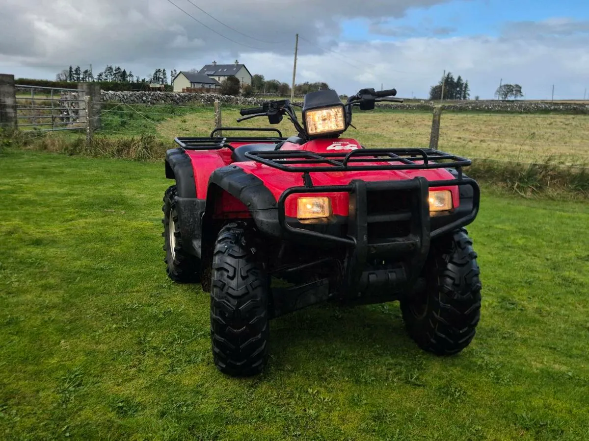 Honda Foreman TRX500FA 4x4 low hours - Image 3