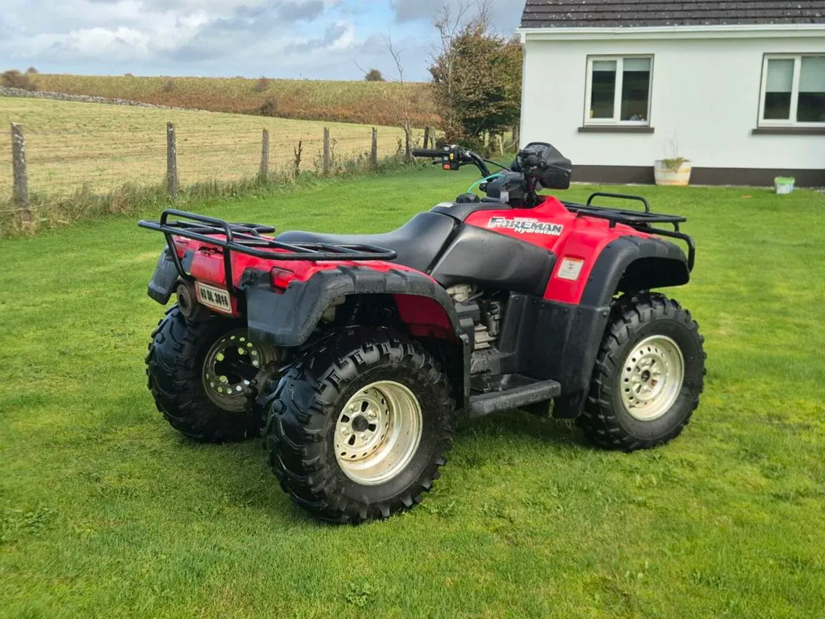 Honda Foreman TRX500FA 4x4 low hours - Image 4
