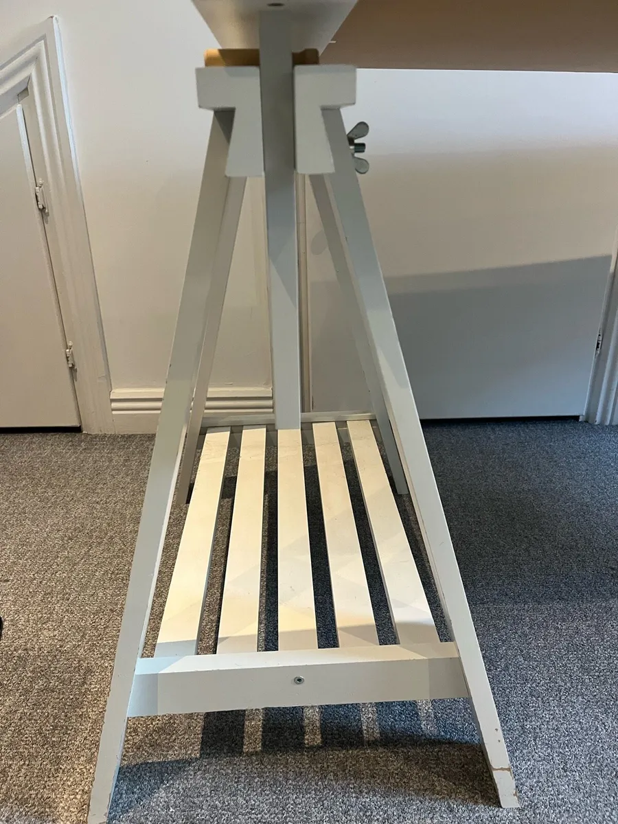 White ikea desk - Image 4