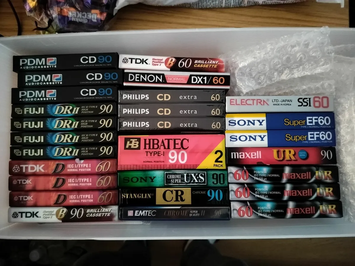 Audio cassettes