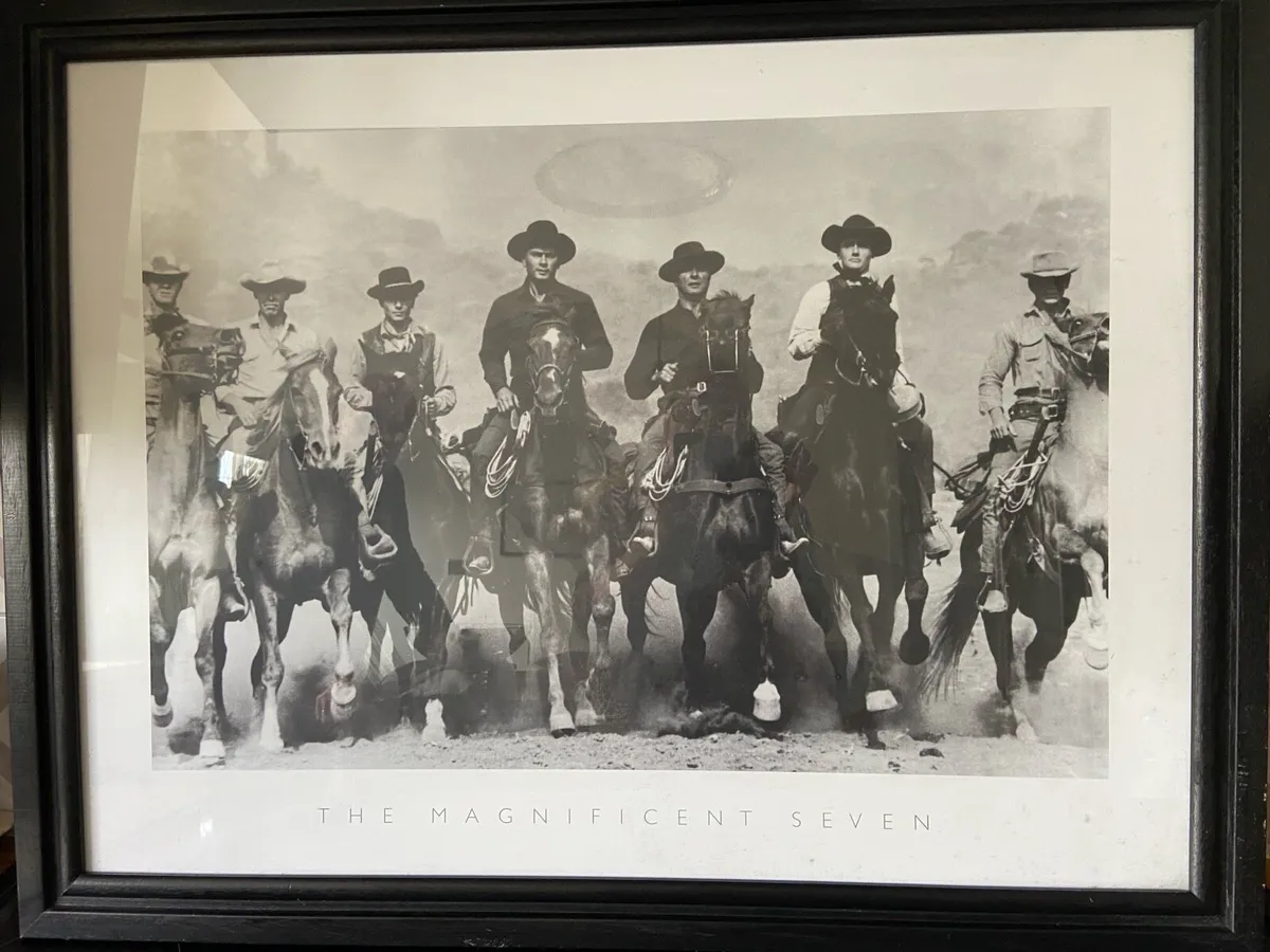 Framed print -Magnificent Seven