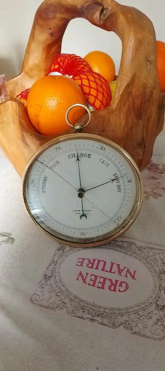 Victorian Wexford aneroid barometer - Image 1