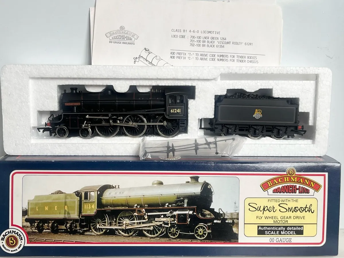 Bachmann Viscount Ridley BR 4-6-0 Model Railways - Image 1