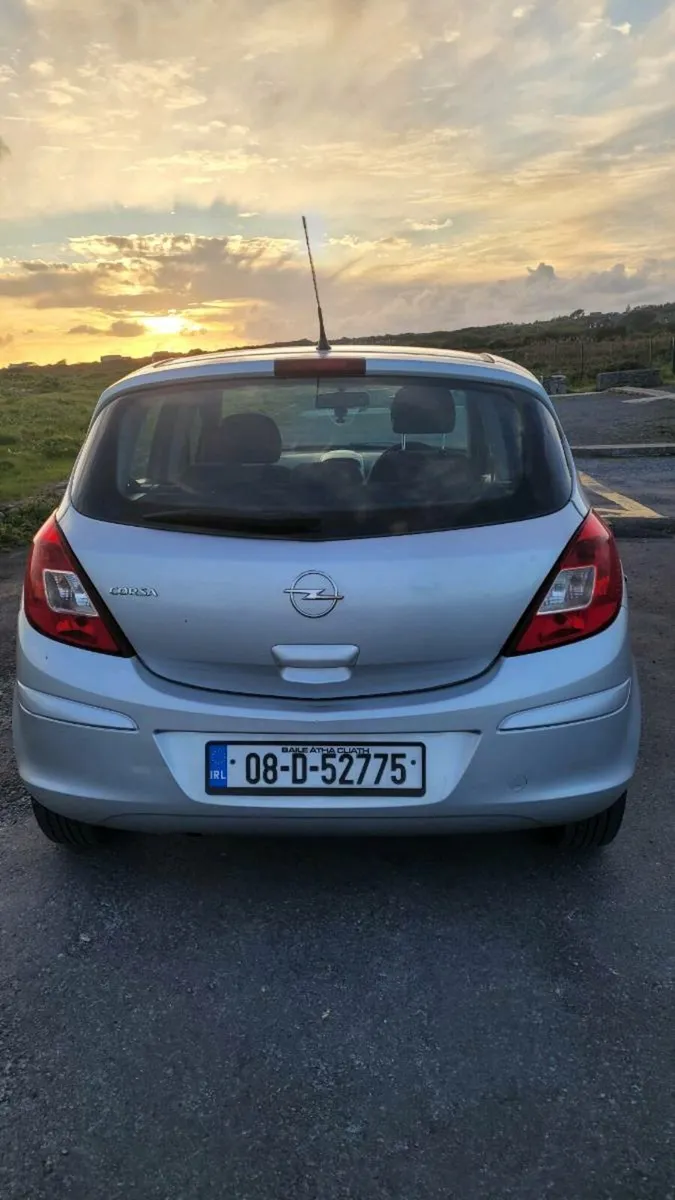 Opel Corsa 2008 1.2 Club Petrol Tax & NCT - Image 3
