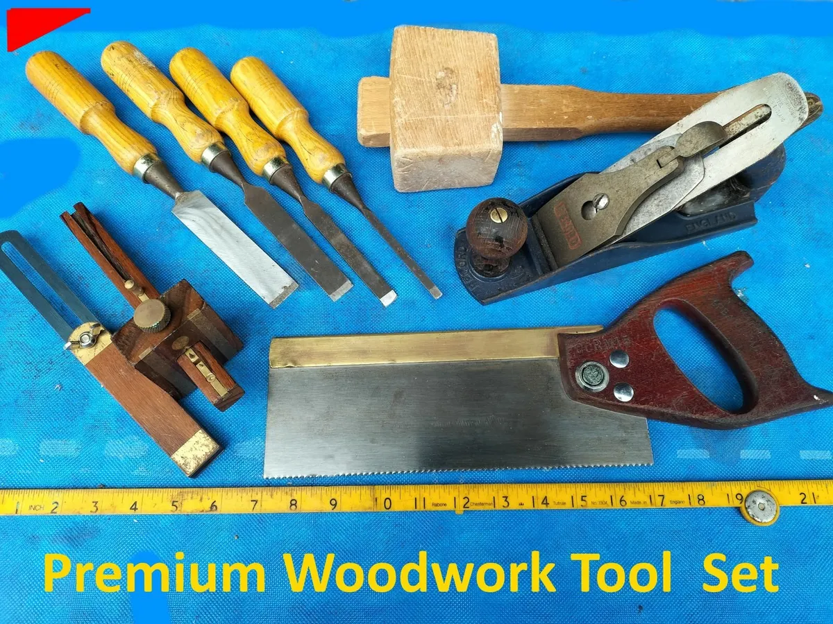 Premium Woodworkers Tool Set - Image 1