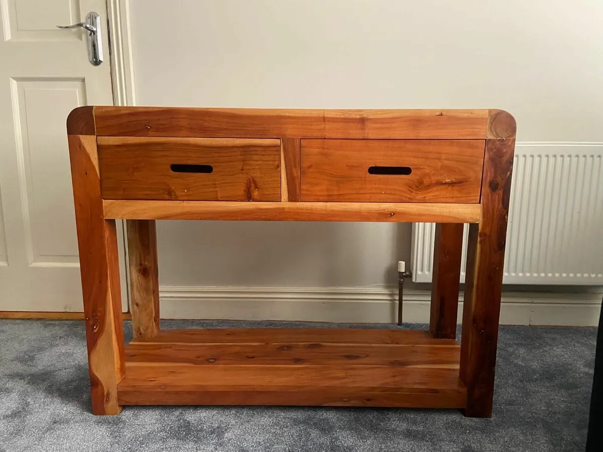 For Sale 2 Drawer Console Table - Image 3