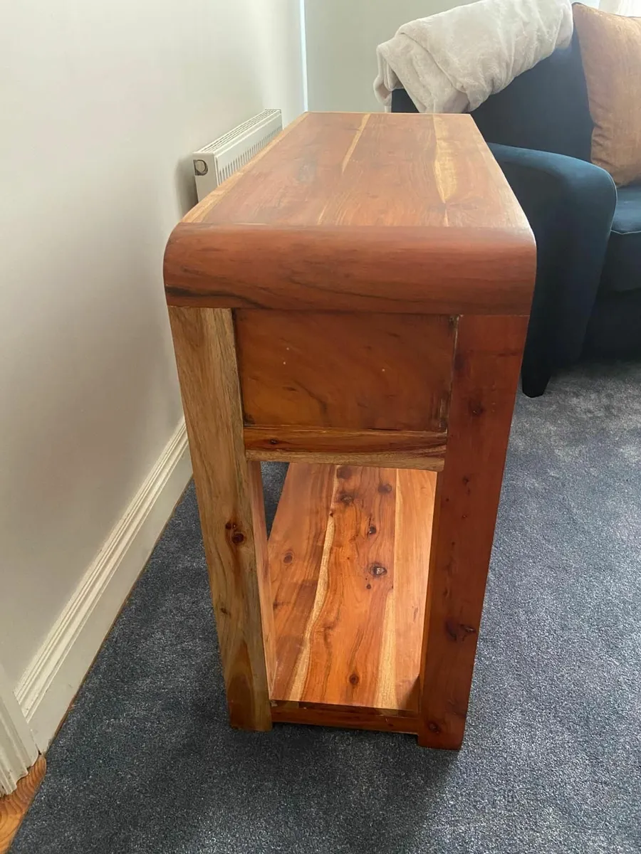 For Sale 2 Drawer Console Table - Image 4