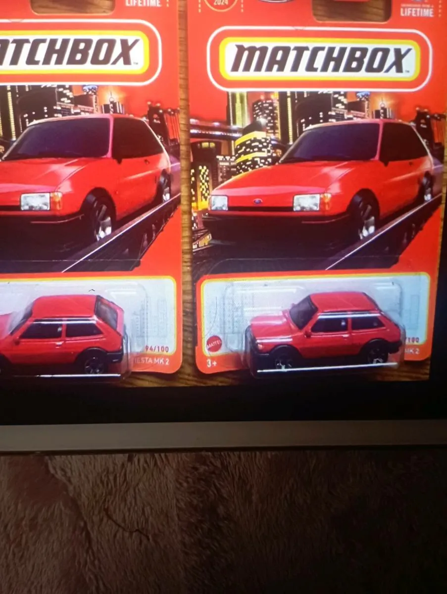 1988 FORD FIESTA DIE -CAST MODLES CARS - Image 2