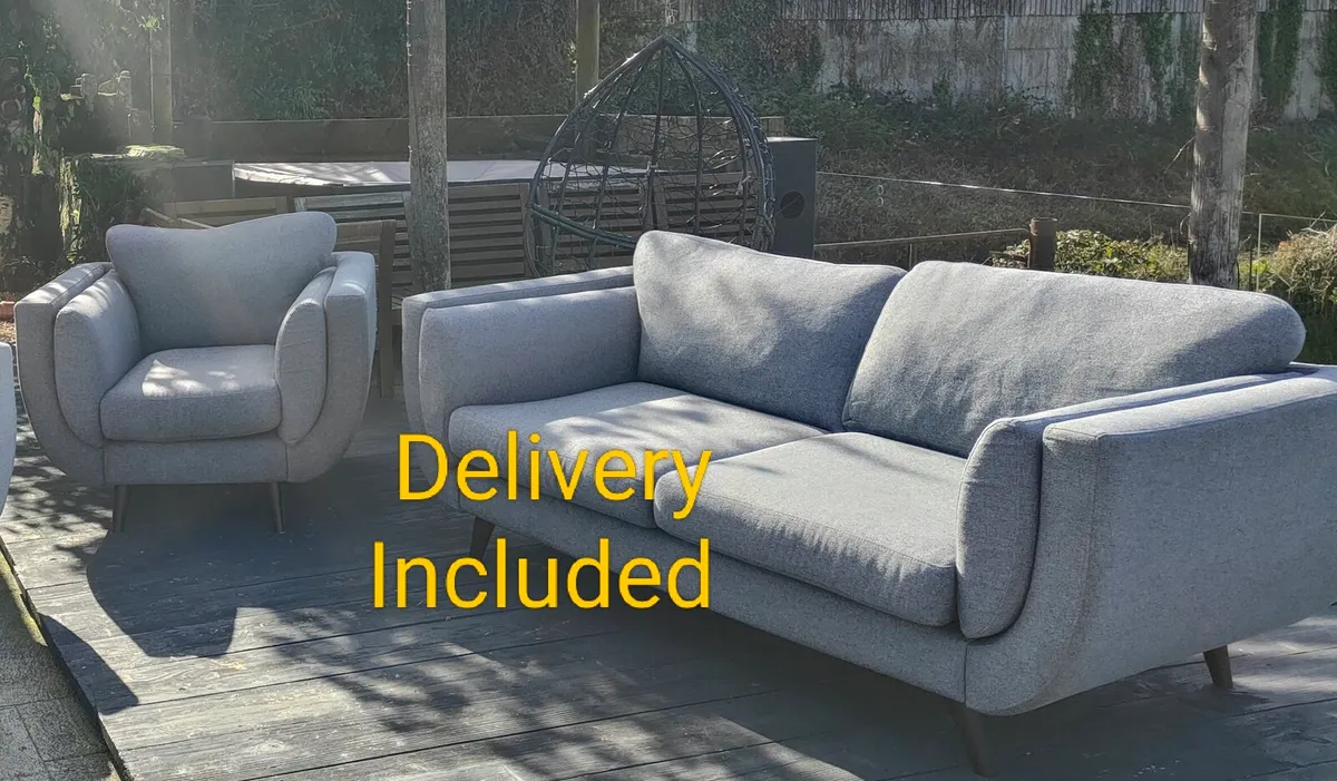 Sofa and arm chair - Image 1