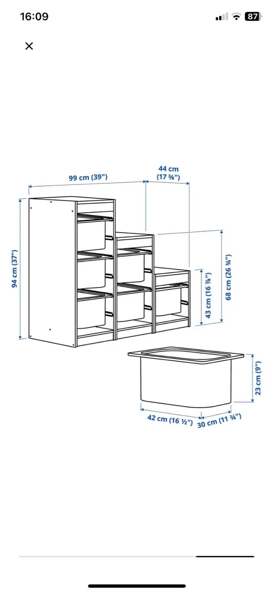 Ikea Trofast Storage Unit - Image 4