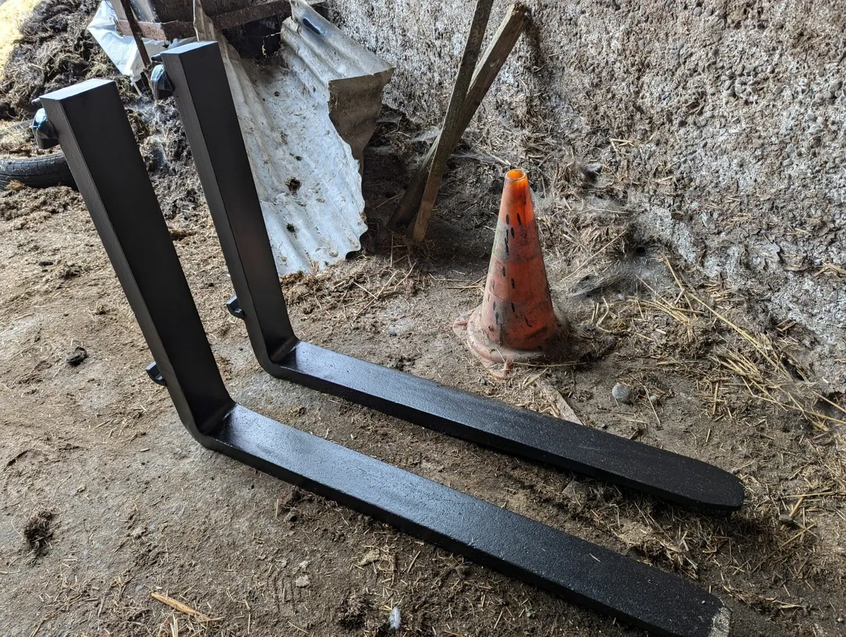 Pallet forks and other farm bits. - Image 1
