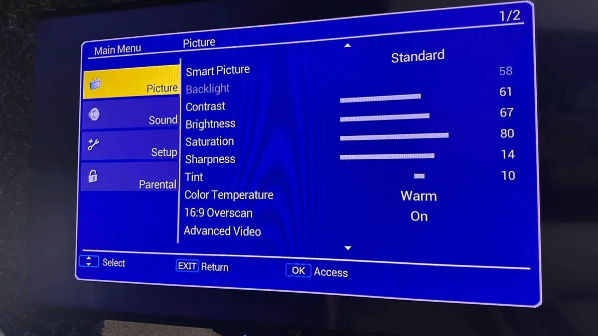 Sharp 40” TV - Image 1