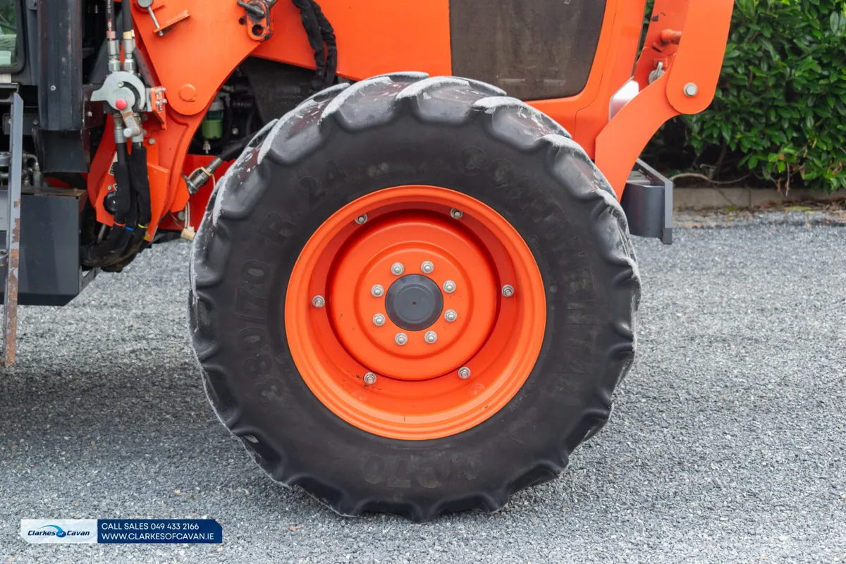 2017 Kubota M110GX-II with LA1954 Loader - Image 3
