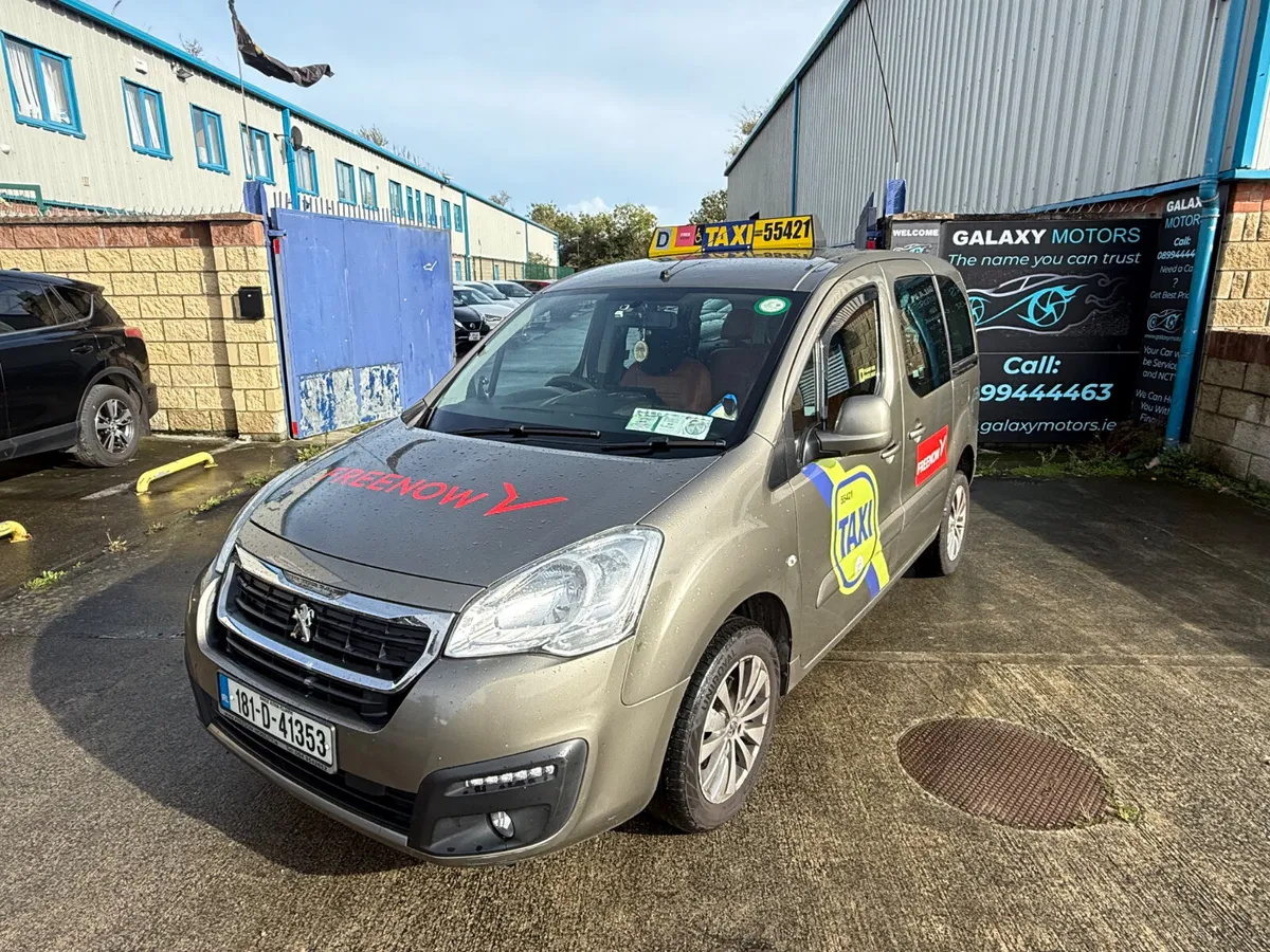 2018 Peugeot Partner Tepee READY TAXI 9/26 - Image 1