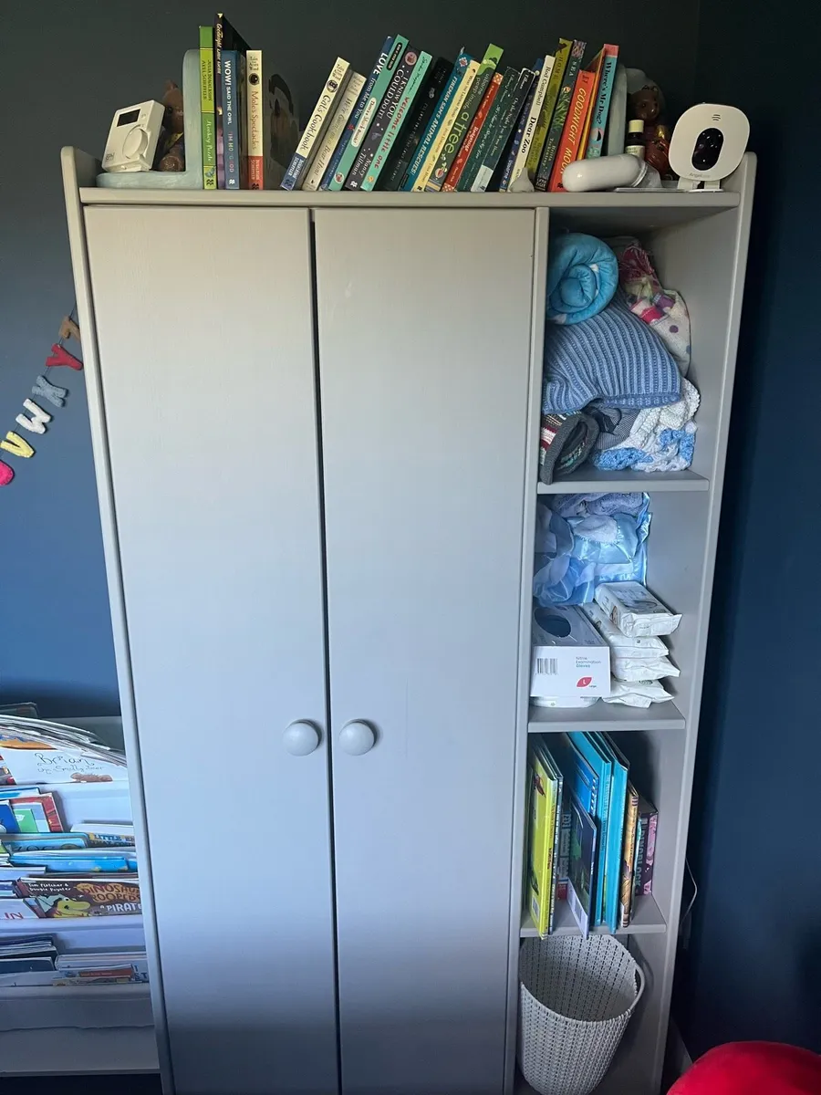 IKEA TROGAN Wardrobe Grey - Image 2