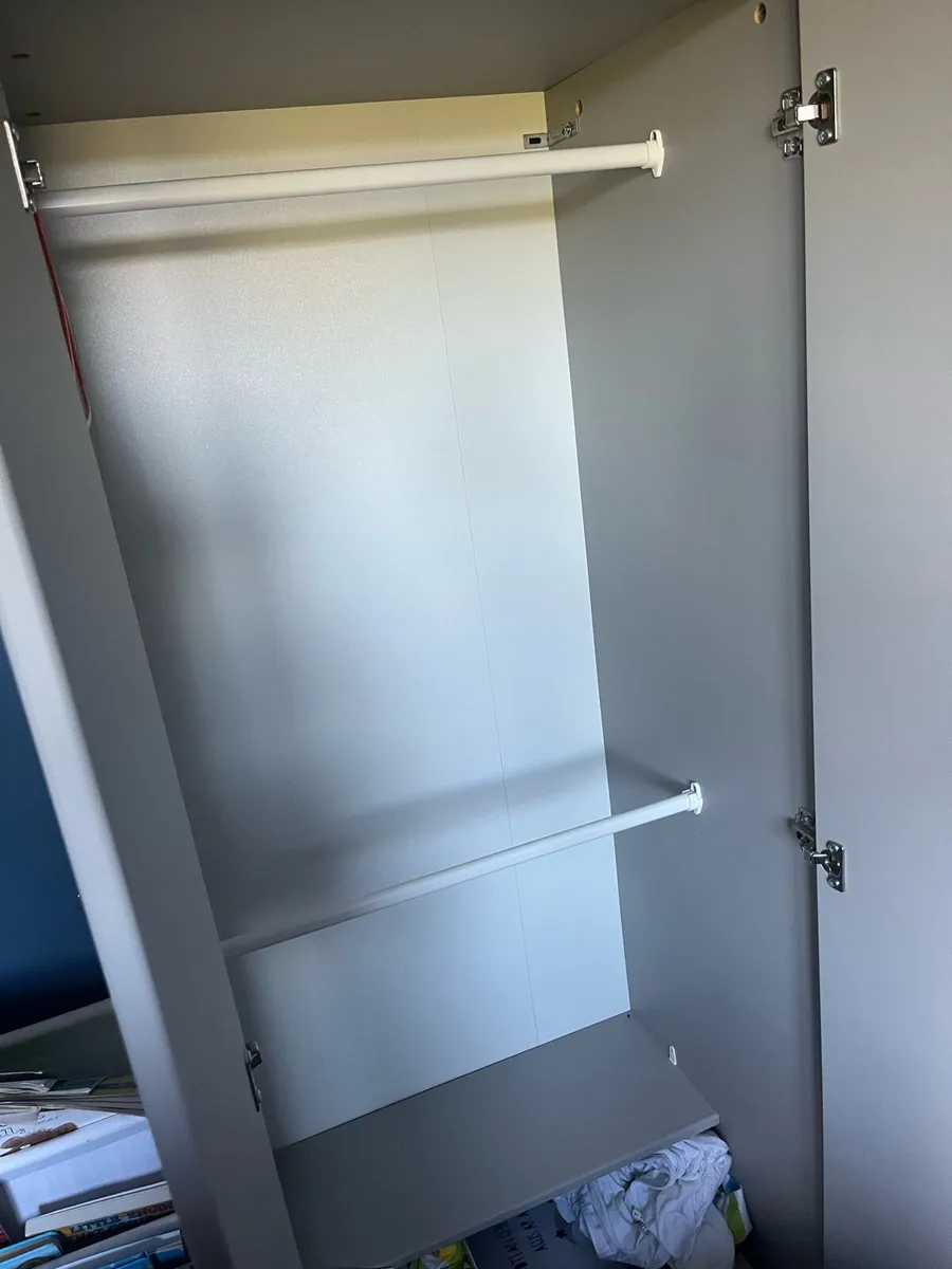 IKEA TROGAN Wardrobe Grey - Image 4