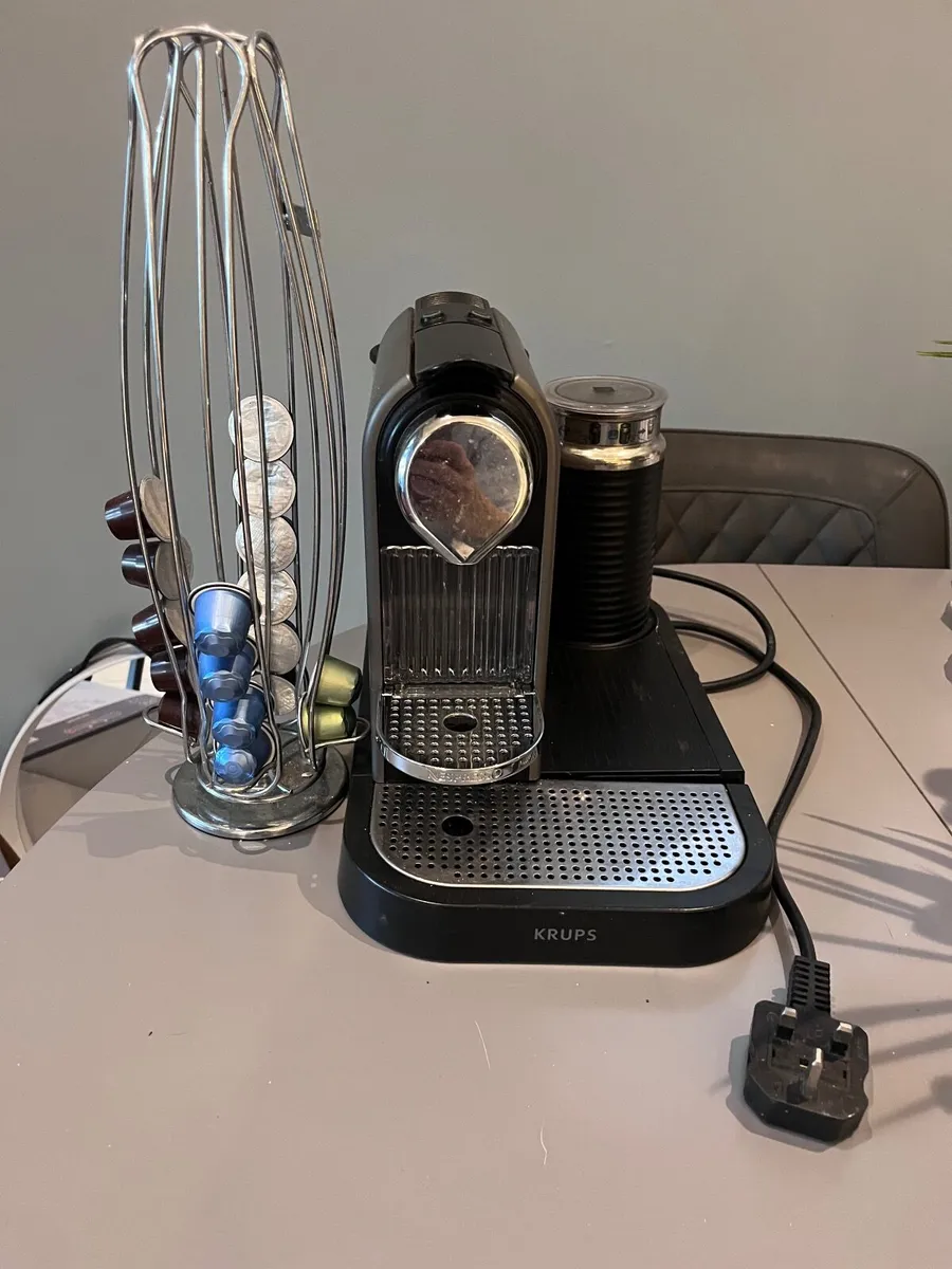Silver Modern Coffee machine - Image 3