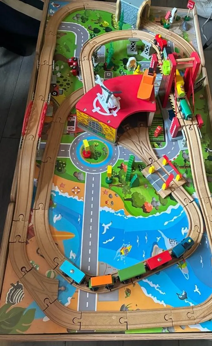 Wooden Train set - Image 2