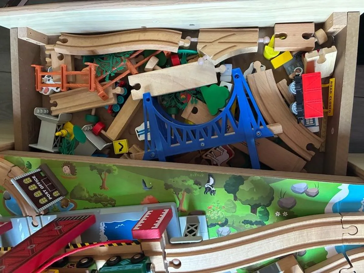 Wooden Train set - Image 3