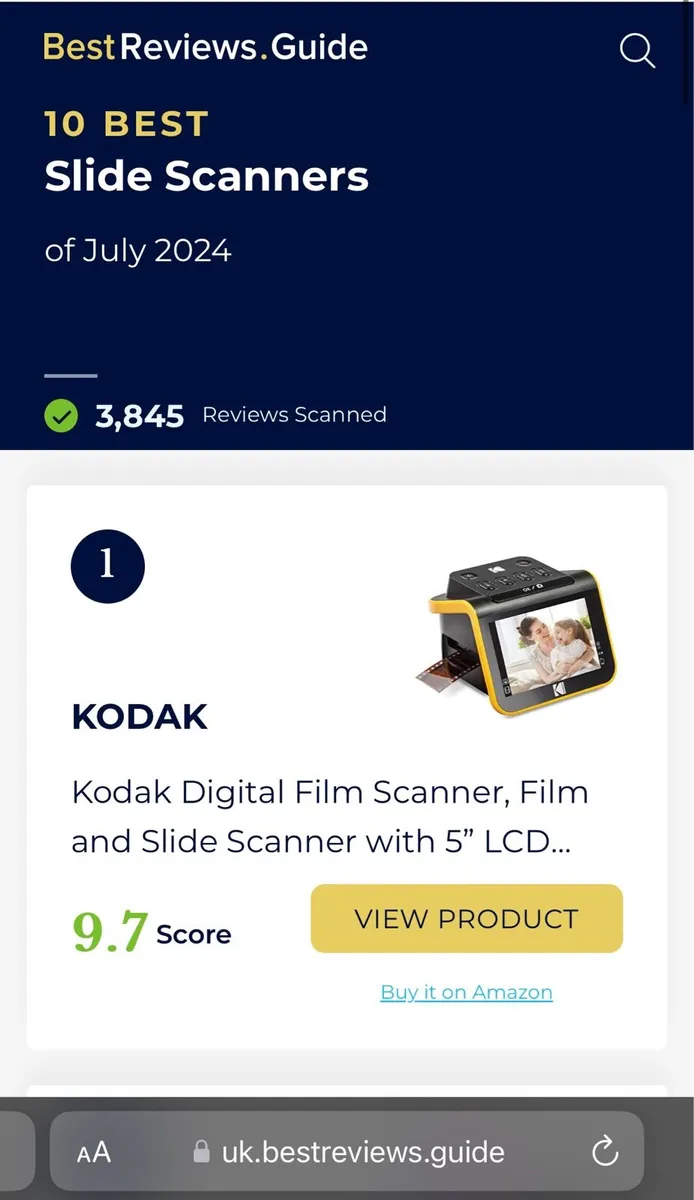KODAK SLIDE N SCAN Digital Film Scanner - Image 4