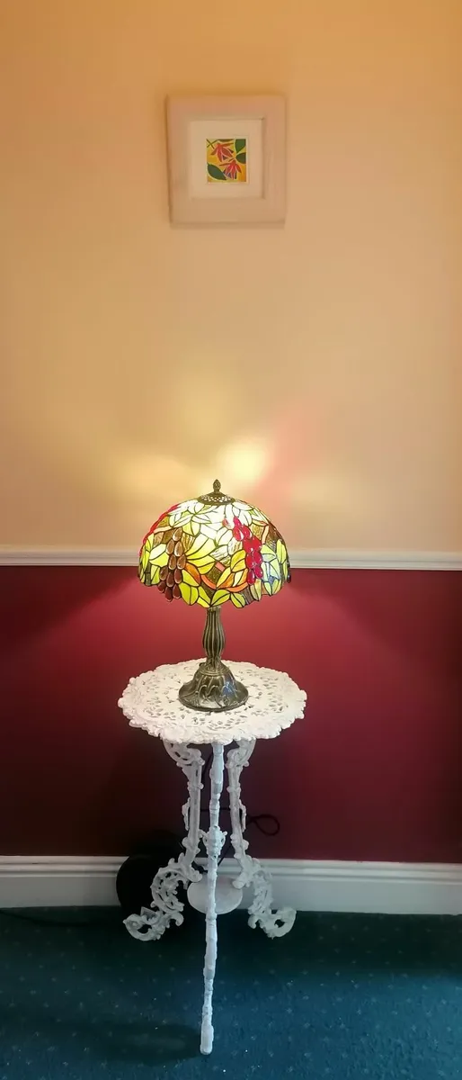 Tiffany Table Lamp New In Box Free Delivery Éire - Image 1