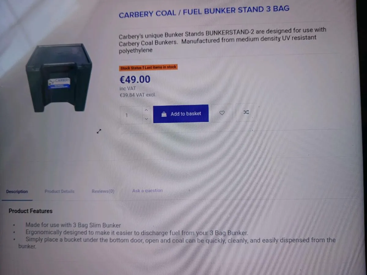 Carbery coal bunkers stand - Image 2