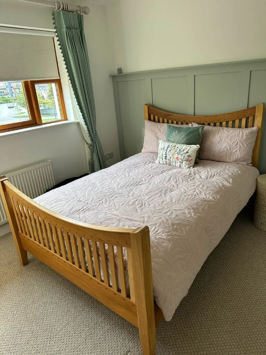 Double Bed with mattress - Image 1