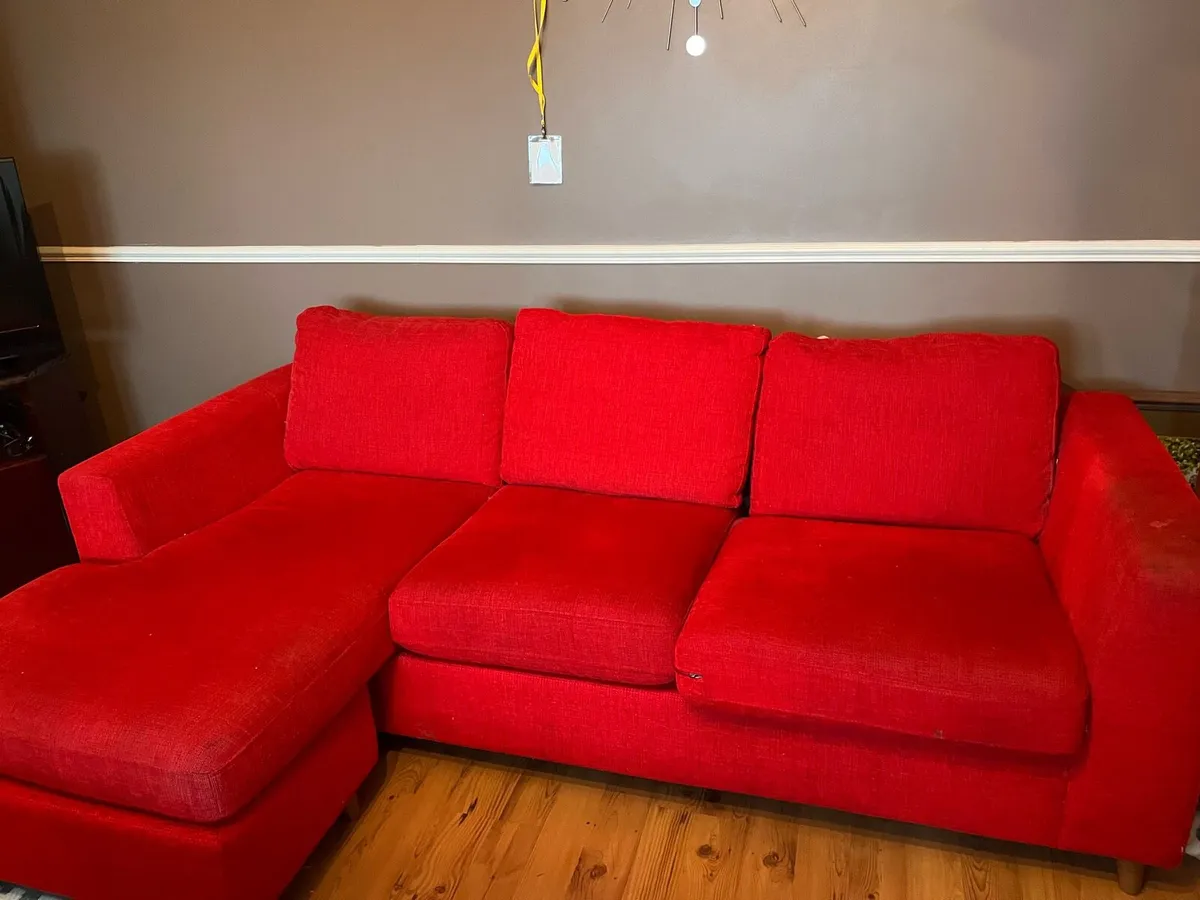 L shaped couch