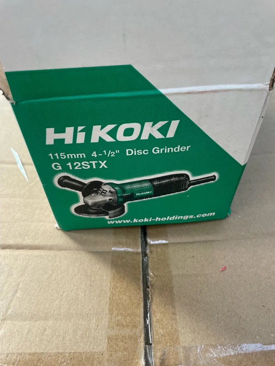 Hikoki grinder 240 v new 115 mm - Image 1
