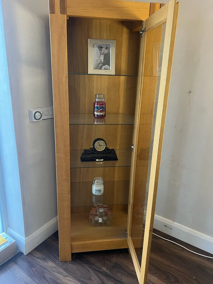 Glass display cabinet - Image 3